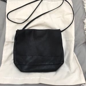 cos soft leather shoulder bag